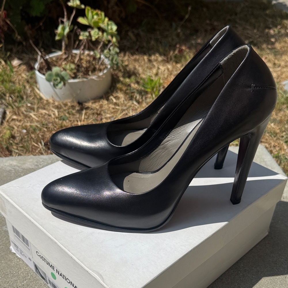 CNC Costume National Black Heels